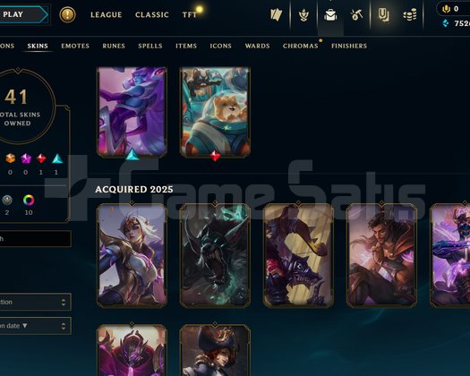 TR Gold 2 | 41 Kostüm - 51 Hero | LoL Hesap