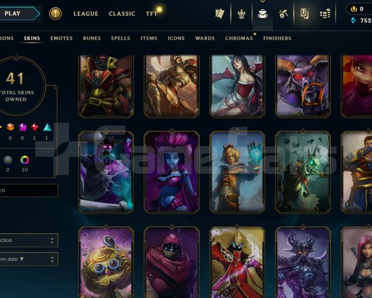 TR Gold 2 | 41 Kostüm - 51 Hero | LoL Hesap