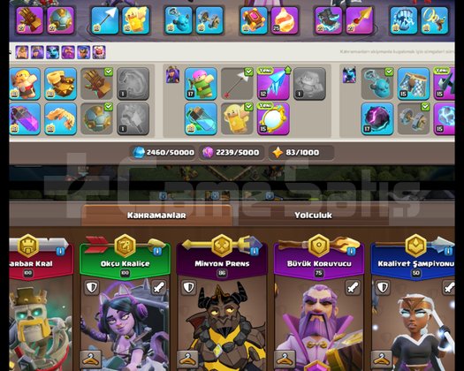 TH18 FULL MAXX!! YÜKSEK HERO KAHRAMAN! PAZARLIKLI!