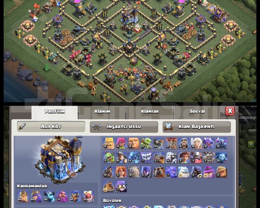 TH18 FULL MAXX!! YÜKSEK HERO KAHRAMAN! PAZARLIKLI!