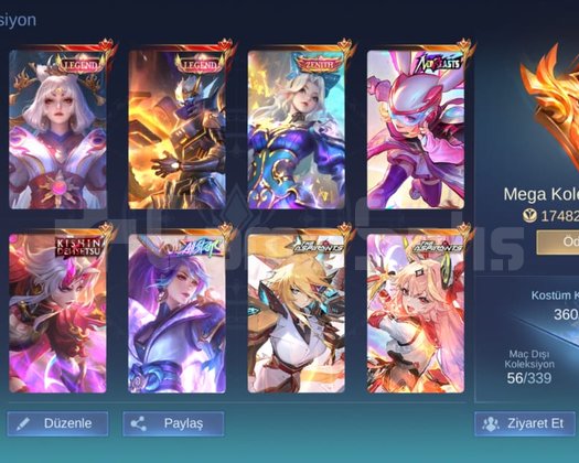 Hesap bagları temiz 2 legendli