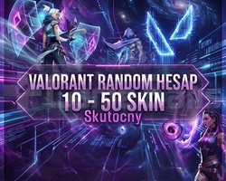 10-50 Skinli Valorant Random Hesap TR