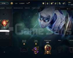 UNRANKED DERECELİ HAZIR FRESH ACC HANMADE 3 SKİN