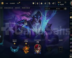 LOL EU WEST 36 LEVEL PLAT 3 87LP YÜKSEK WİNRATE