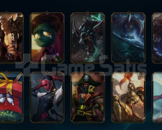 ACİL!  True Damage Ekkolu 57 Skinli Gold  2 Hesap