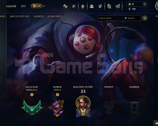 Euw Emerald 3 62 WR 11w 7l +30 LP Gain Fresh Hesap