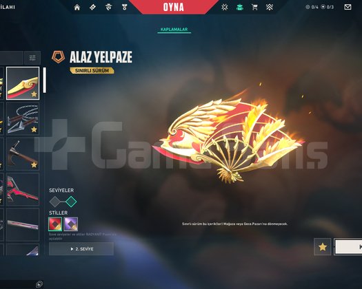 CHAMPİONS 2022-2024 SET ALAZ YELPAZE MÜQ HESAP