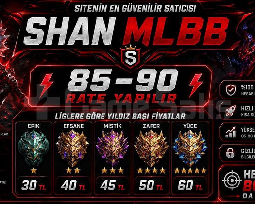 MOBILE LEGENDS HIZLI YÜKSEK ORAN BOOST