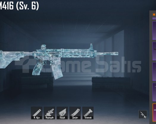 Buz m4 6 seviye 35 destansılı hesap