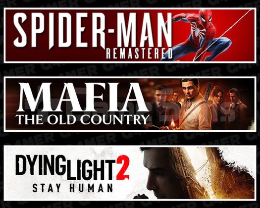SpiderMan RE +Mafia +Dying Light 2