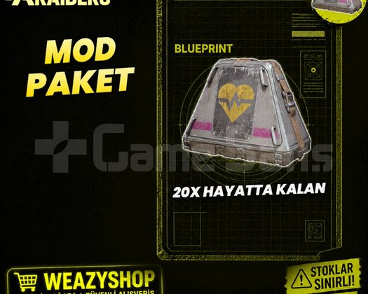 20X HAYATTA KALAN MOD ARC RAIDERS