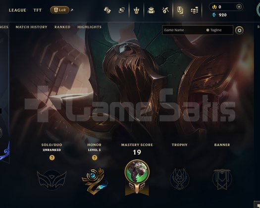 TR Unranked | 4 Kostüm - 24 Hero | LoL Hesap
