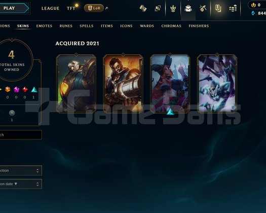 TR Unranked | 4 Kostüm - 23 Hero | LoL Hesap