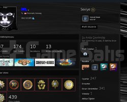 247 OYUN / 174 DLC / 12 YILLIK STEAM HESABI