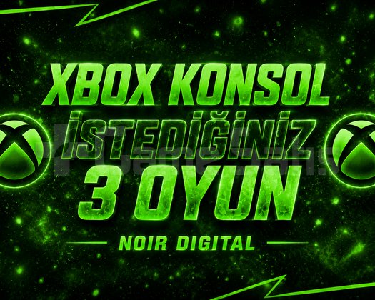 İSTEDİĞİNİZ 3 XBOX OYUNU EN UYGUN+BONUS