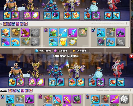 Th 18 5600 elmaslı 258 level sağlam hesap