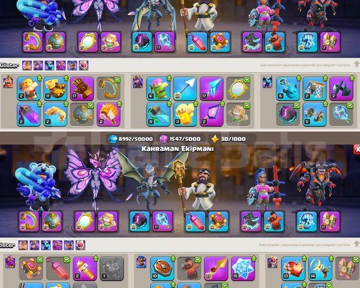 Th 17 205 level 2800 elmas var sağlam hesap