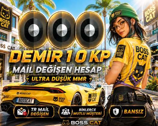 TR - DEMİR 1 0 KP - MAİL DEĞİŞEN - ULTRA DÜŞÜK MMR