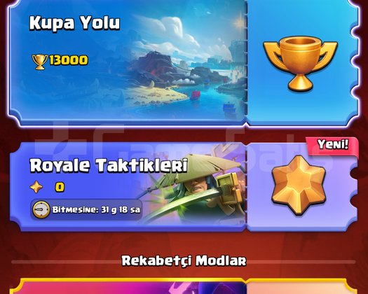 BEDAVA FİYATINA 13000 kupalı aşamalı açık hesap