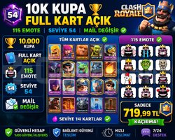 10KFull Kart115 EmoteMail Değişir