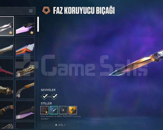 KARAMBİT + KELEBEK DOLU HESAP SADECE BIÇAKLAR 5K