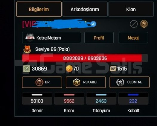 BOL SINIRSIZLI 89 LVL 7 YILLIK HESAP ÇOK UYGUNA