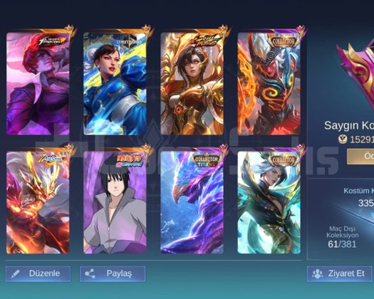 Premium Mobile Legends Hesabı