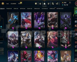 100K DEĞERİNDE LOL HESAP