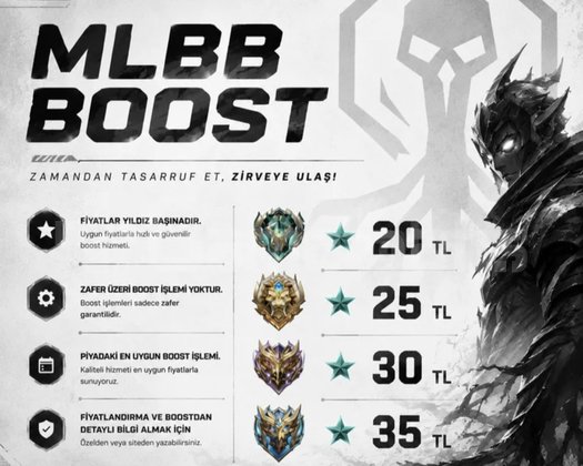 /// MOBİLE LEGENDS RANK BOOST /// + HIZLI TESLİM