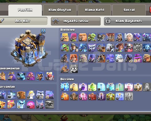 Th18 Orta Seviye Hero seviyeli güzel kaçmaz hesap