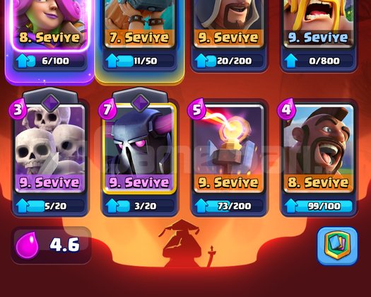 Clash royale baslangıc hesabı 2600 kupa 2 evrimli