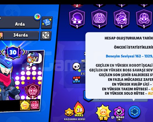 Old Brawl Stars Hesabı 2019 Hesabı
