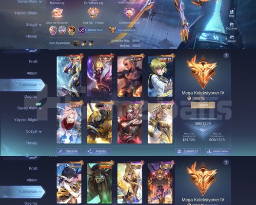 GUS KOF / JUL KURAPİKA / 5 COLLECTORLU MEGA