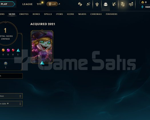 TR Unranked | 1 Kostüm - 27 Hero | LoL Hesap