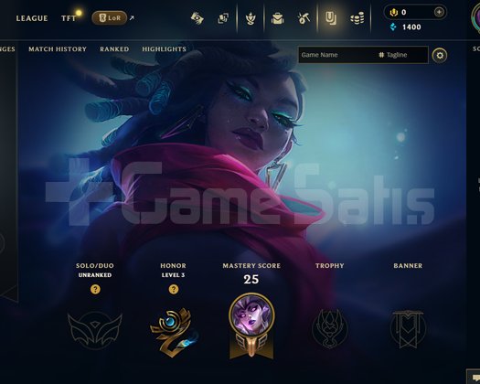 TR Unranked | 5 Kostüm - 31 Hero | LoL Hesap