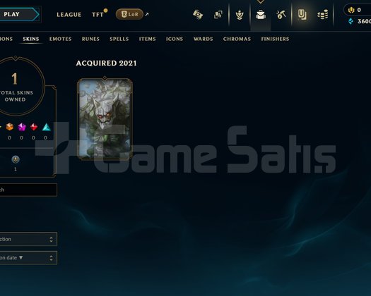 TR Unranked | 2 Kostüm - 27 Hero | LoL Hesap
