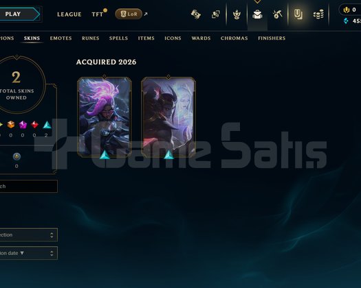 TR Unranked | 2 Kostüm - 14 Hero | LoL Hesap