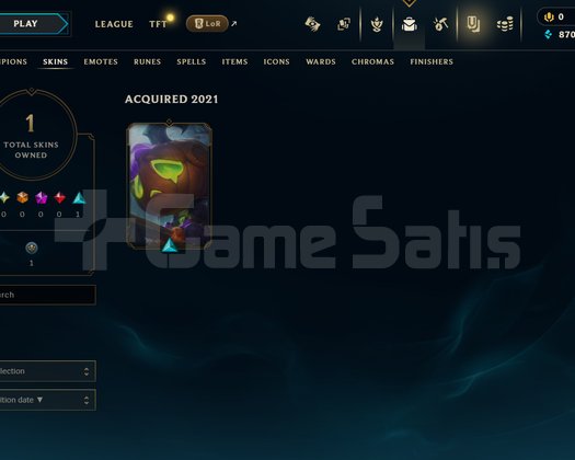 TR Unranked | 2 Kostüm - 27 Hero | LoL Hesap