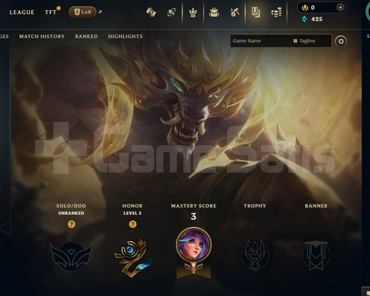 TR Unranked | 1 Kostüm - 22 Hero | LoL Hesap