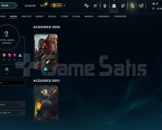 TR Unranked | 2 Kostüm - 27 Hero | LoL Hesap
