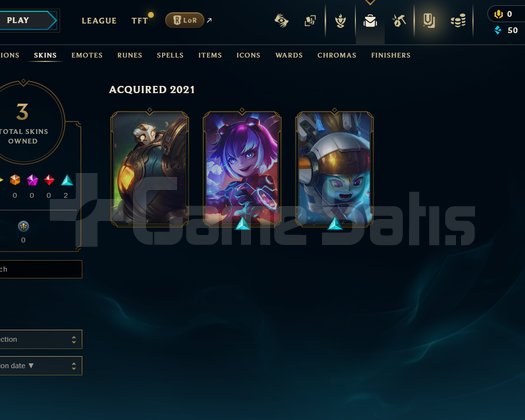 TR Unranked | 3 Kostüm - 28 Hero | LoL Hesap