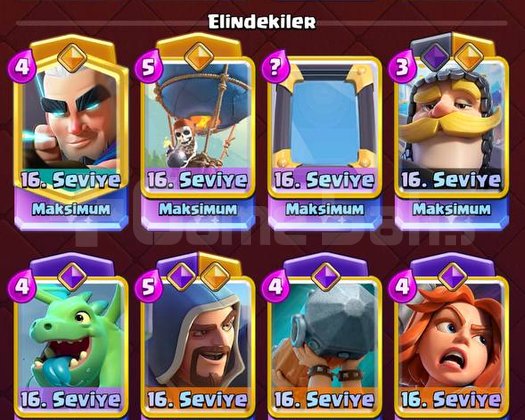 4.5 YILLIK SATILIK CLASH ROYALE