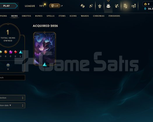 TR Unranked | 1 Kostüm - 26K Mö | Dereceli Hazır
