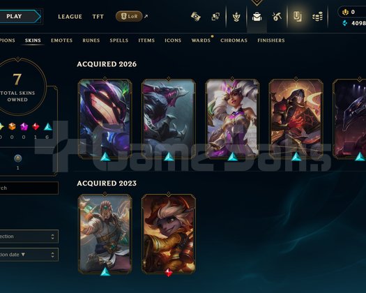 EUW Unranked | 7 Kostüm - 63 Hero | Dereceli Hazır