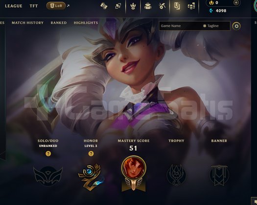 EUW Unranked | 7 Kostüm - 63 Hero | Dereceli Hazır