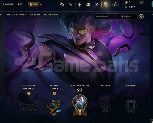 EUW Unranked | 9 Kostüm - 43 Hero | LoL Hesap
