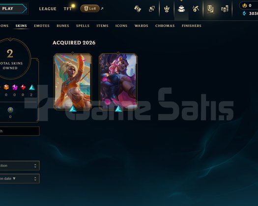 EUW Unranked | 2 Kostüm - 29 Hero | LoL Hesap