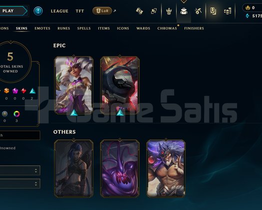 EUW Unranked | 5 Kostüm - 29 Hero | Dereceli Hazır