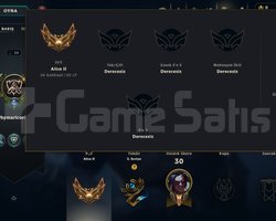 sadece tft oynanılmış unranked hesap 30 kostümlü