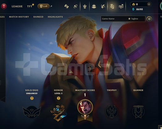 EUW Unranked | 2 Kostüm - 24 Hero | LoL Hesap